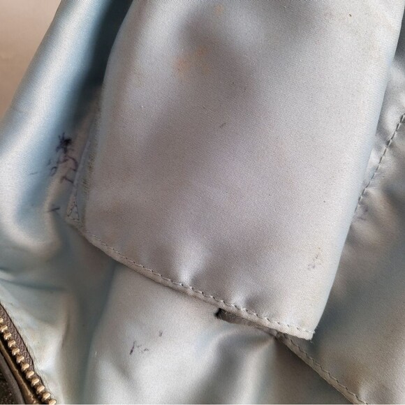 Coach Patent Leather Stitched C Tote Shoulder Bag Purse F15142 13 x 9.5 - Picture 11 of 16